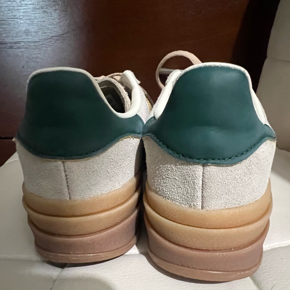 Adidas Originals Gazelle Bold Cream/ Green - Picture 6 of 6